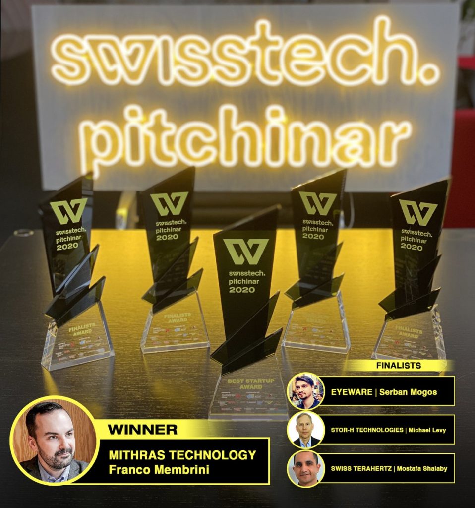 Eyeware in Top 3 at SwissTech Pitchinar 2020 2 Swisstech Pitchinar