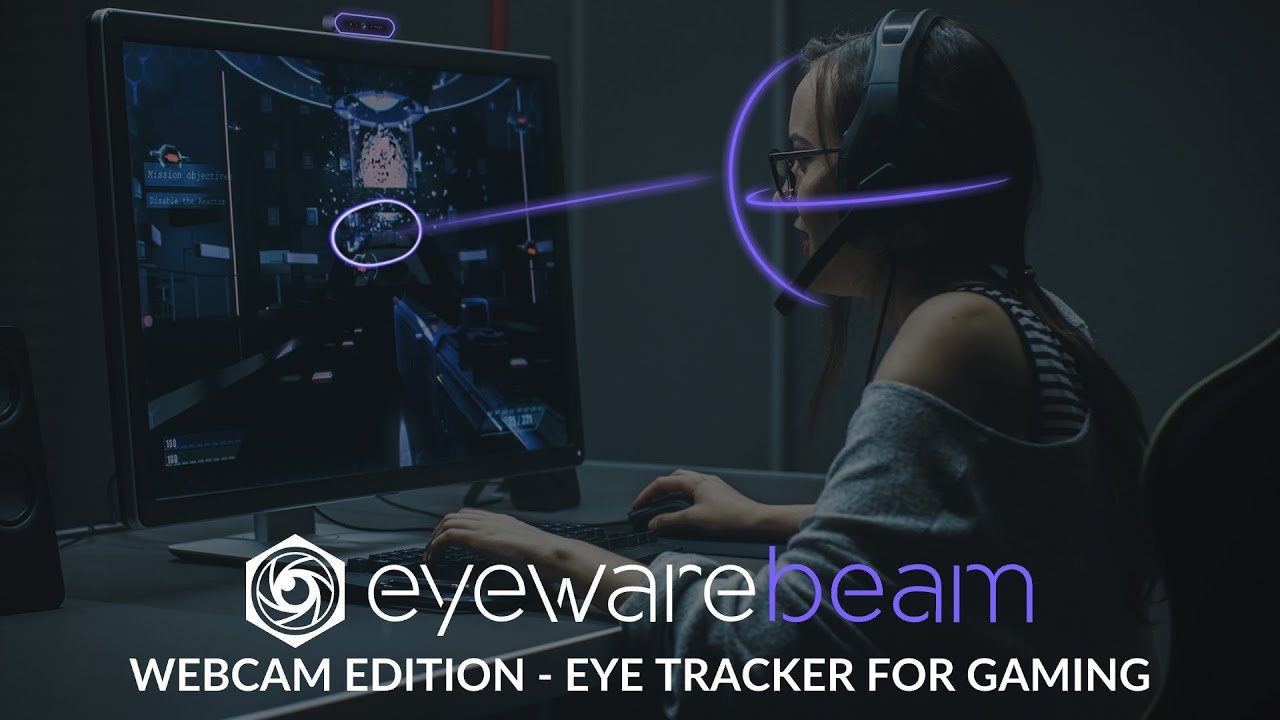 Say Goodbye to Clumsy IR Trackers in Gaming: Introducing AI-Powered Eye Tracking with Eyeware Beam Webcam Edition 1